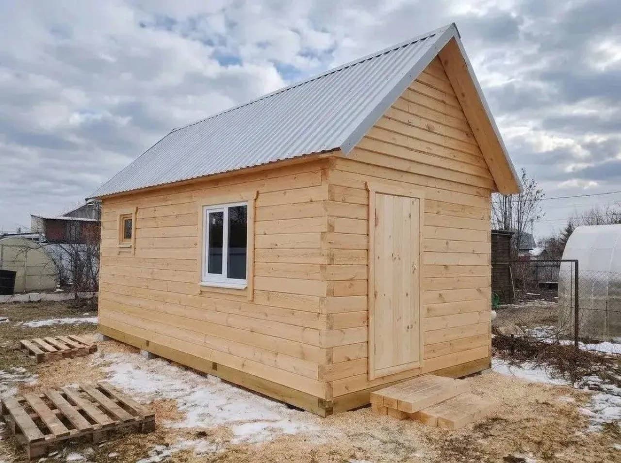 Баня из бруса 3×6 — 3×6 м